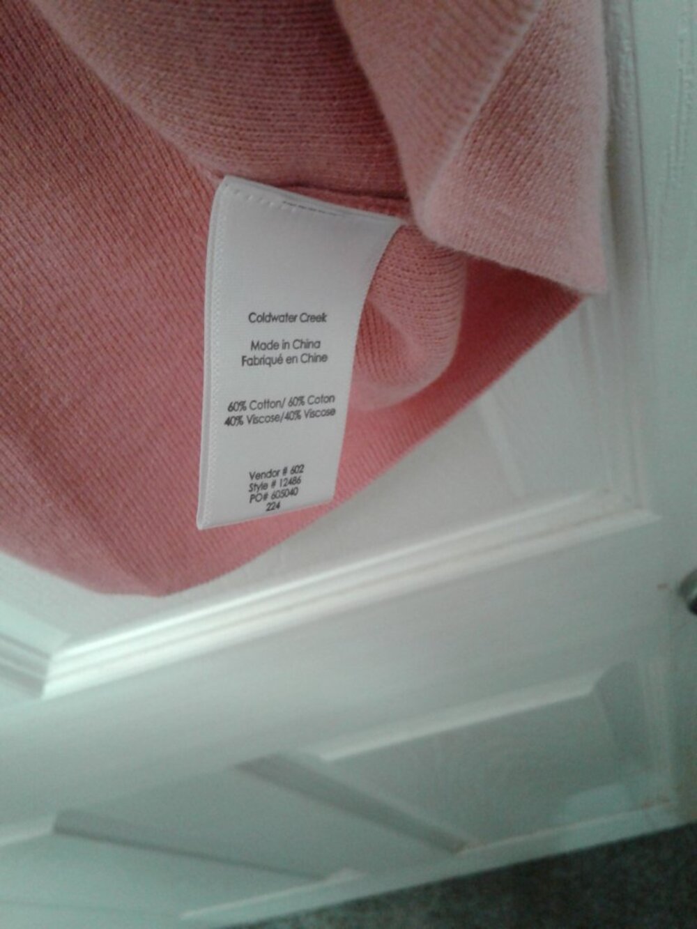 Coldwater Creek Pink Sleeveless Top  Size 2X - Picture 3 of 4